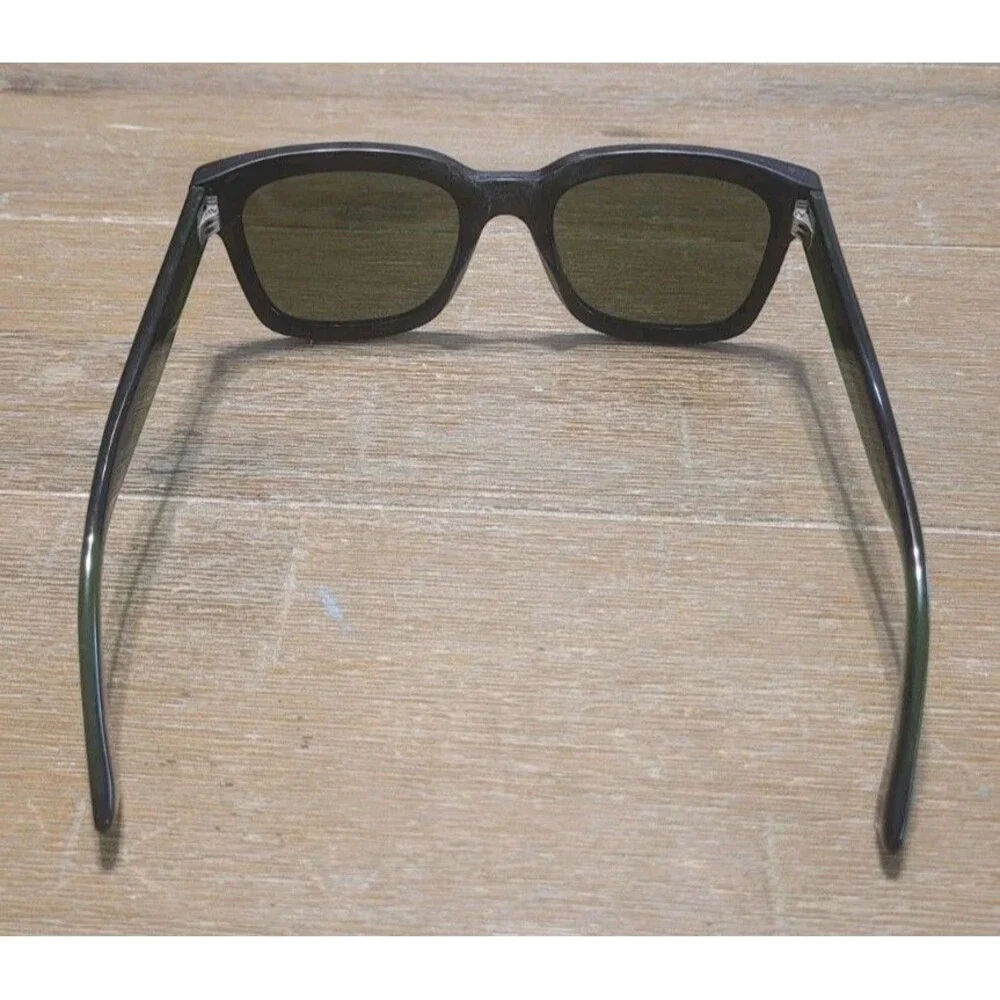 GUCCI GG 0001S 002 BLACK RED GREEN AUTHENTIC SUNGLASSES 52-21